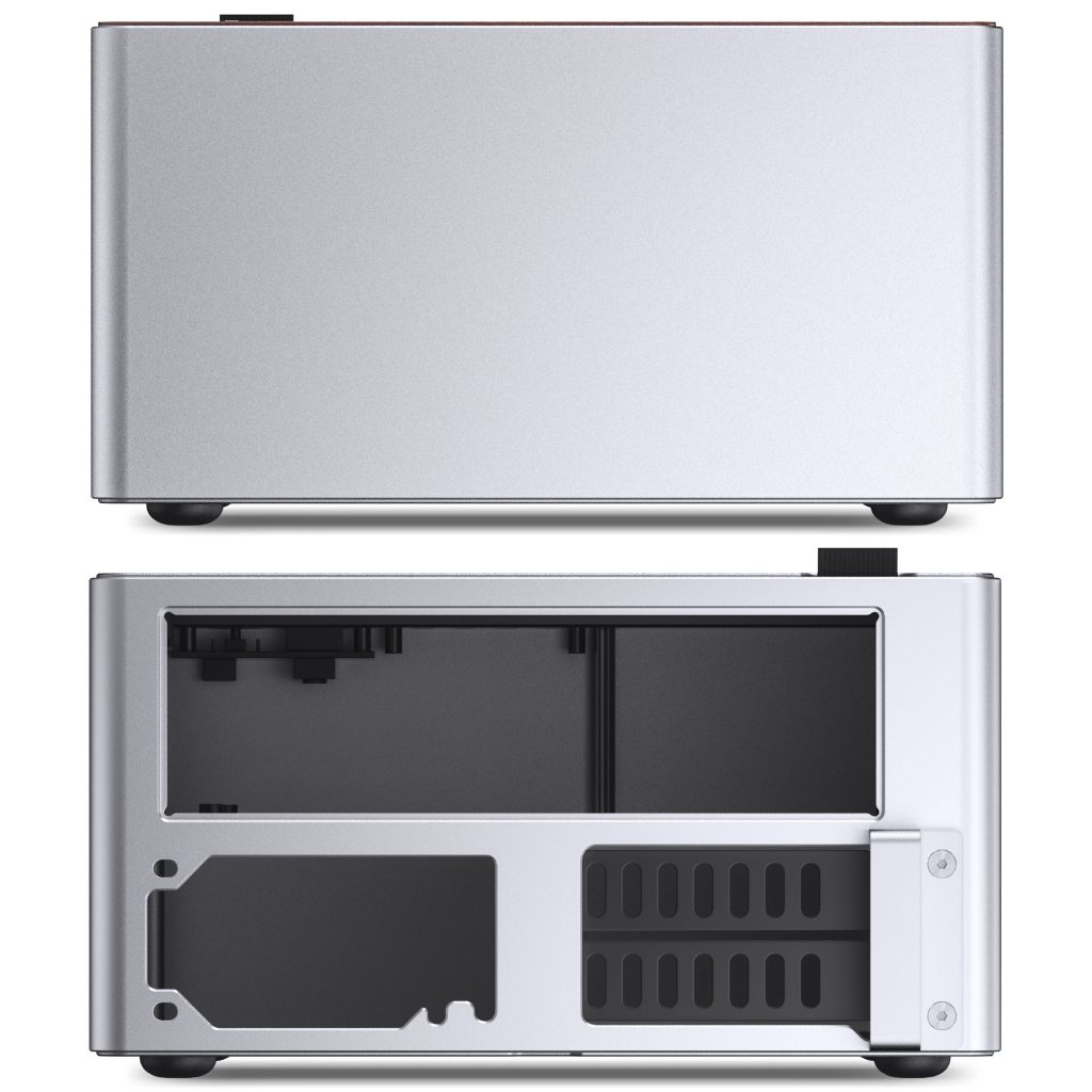 Jonsbo NV10 PC Case, Mini-ITX Case - Silver - Watercooling UK