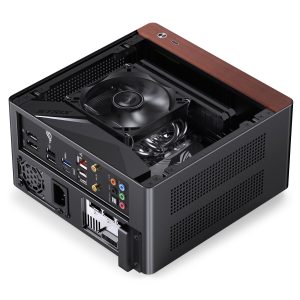 Jonsbo NV10 PC Case, Mini-ITX Case - Black