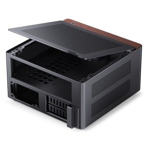 Jonsbo NV10 PC Case, Mini-ITX Case - Black
