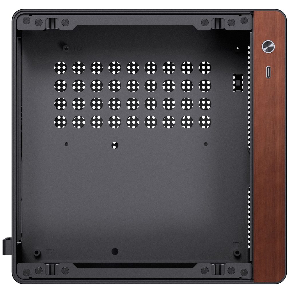 Jonsbo NV10 PC Case, Mini-ITX Case - Black