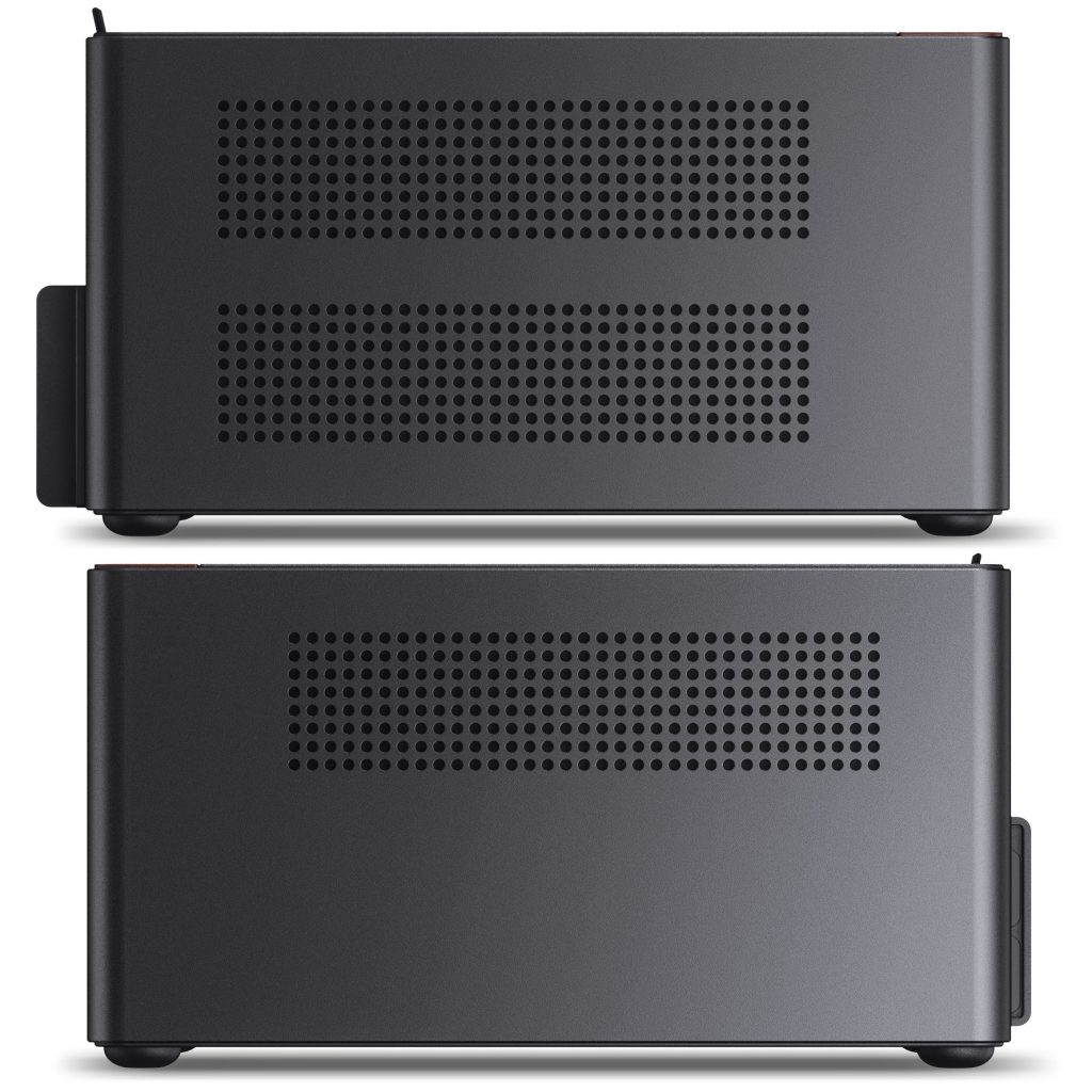 Jonsbo NV10 PC Case, Mini-ITX Case - Black