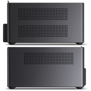 Jonsbo NV10 PC Case, Mini-ITX Case - Black