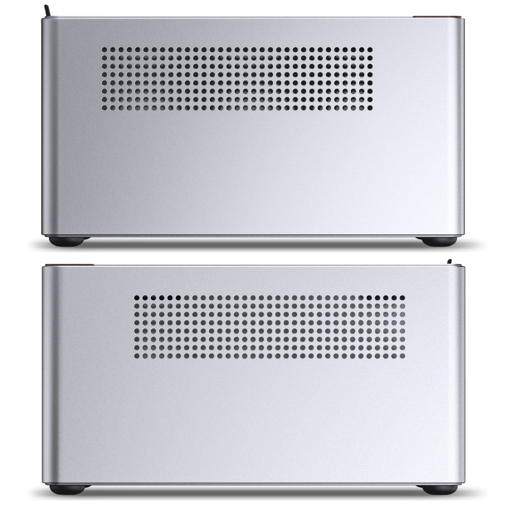 Jonsbo N10 PC case, mini-tower, mini-ITX - silver