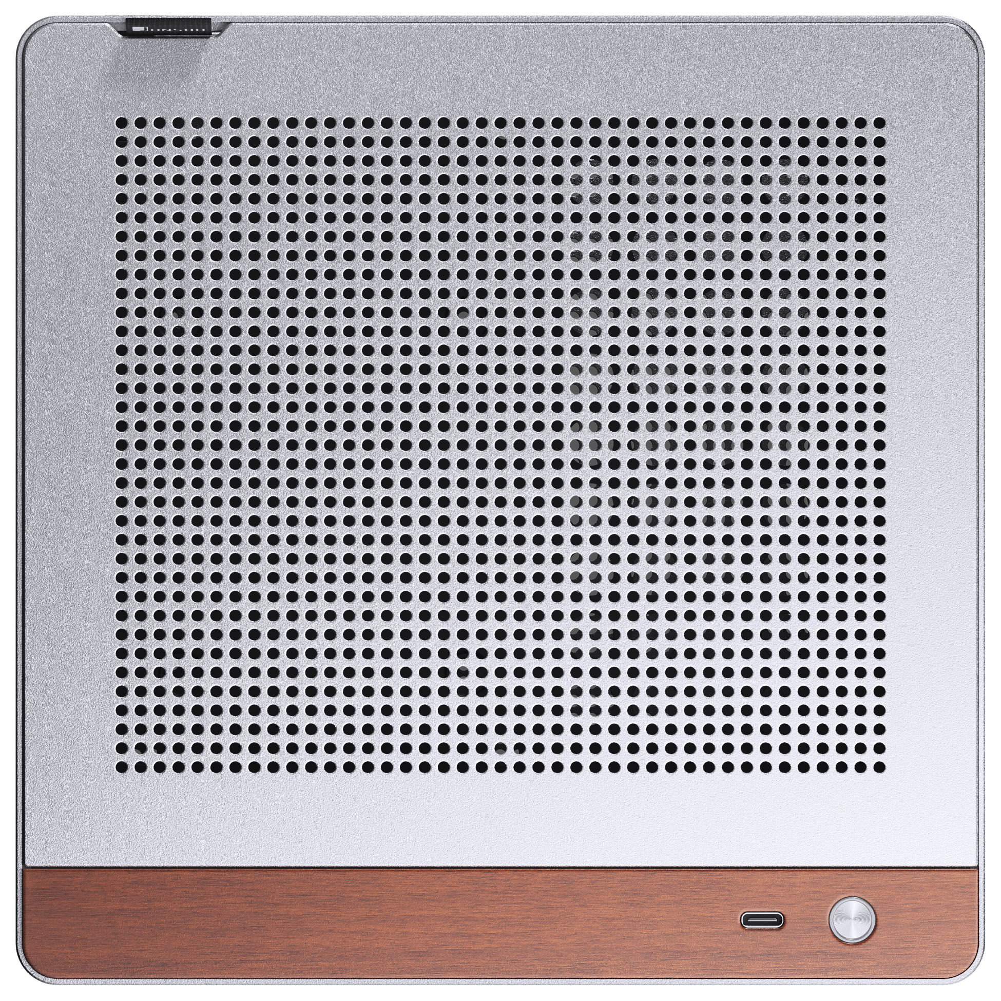 Jonsbo N10 PC case, mini-tower, mini-ITX - silver