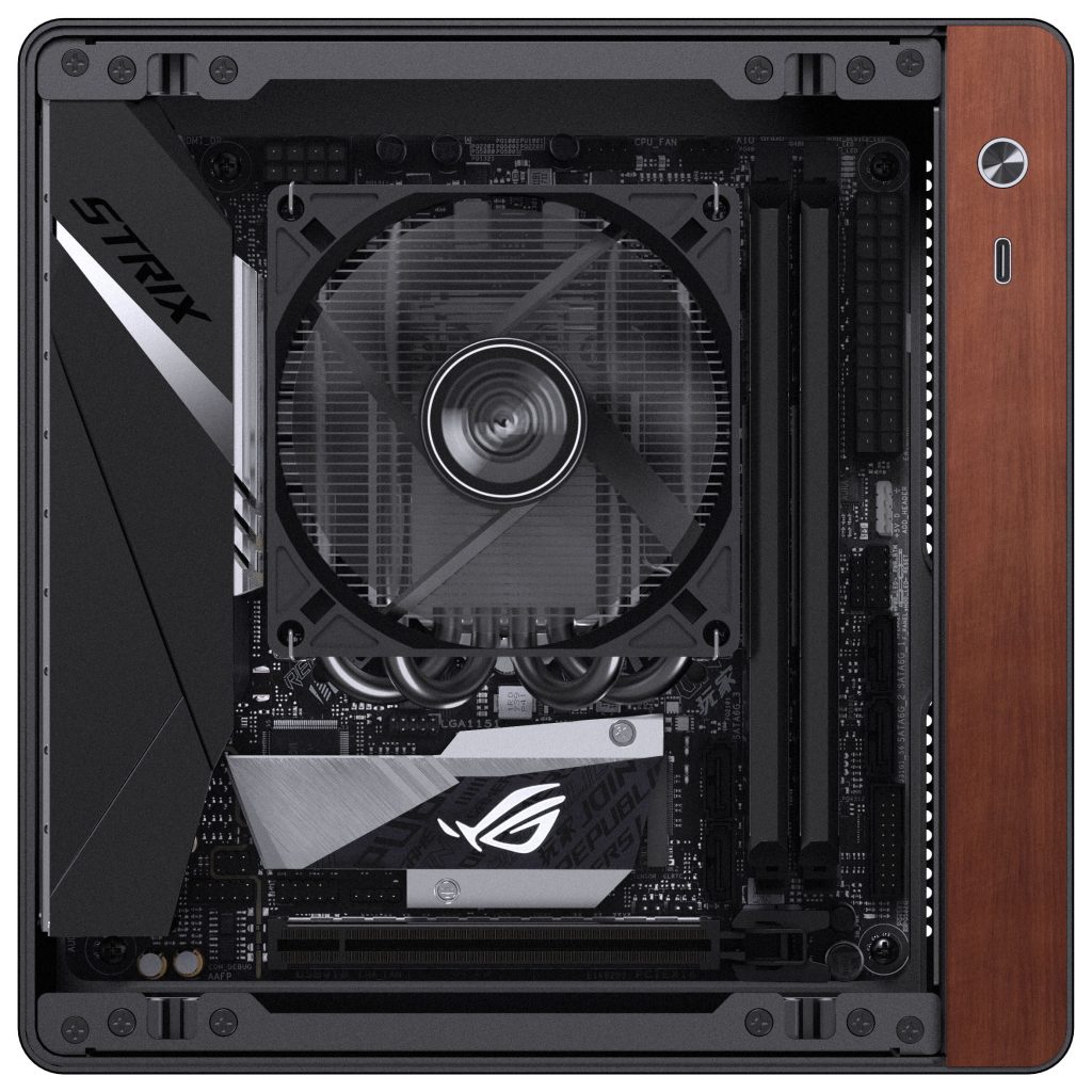 Jonsbo N10 PC Case, Mini-Tower, Mini-ITX - Black