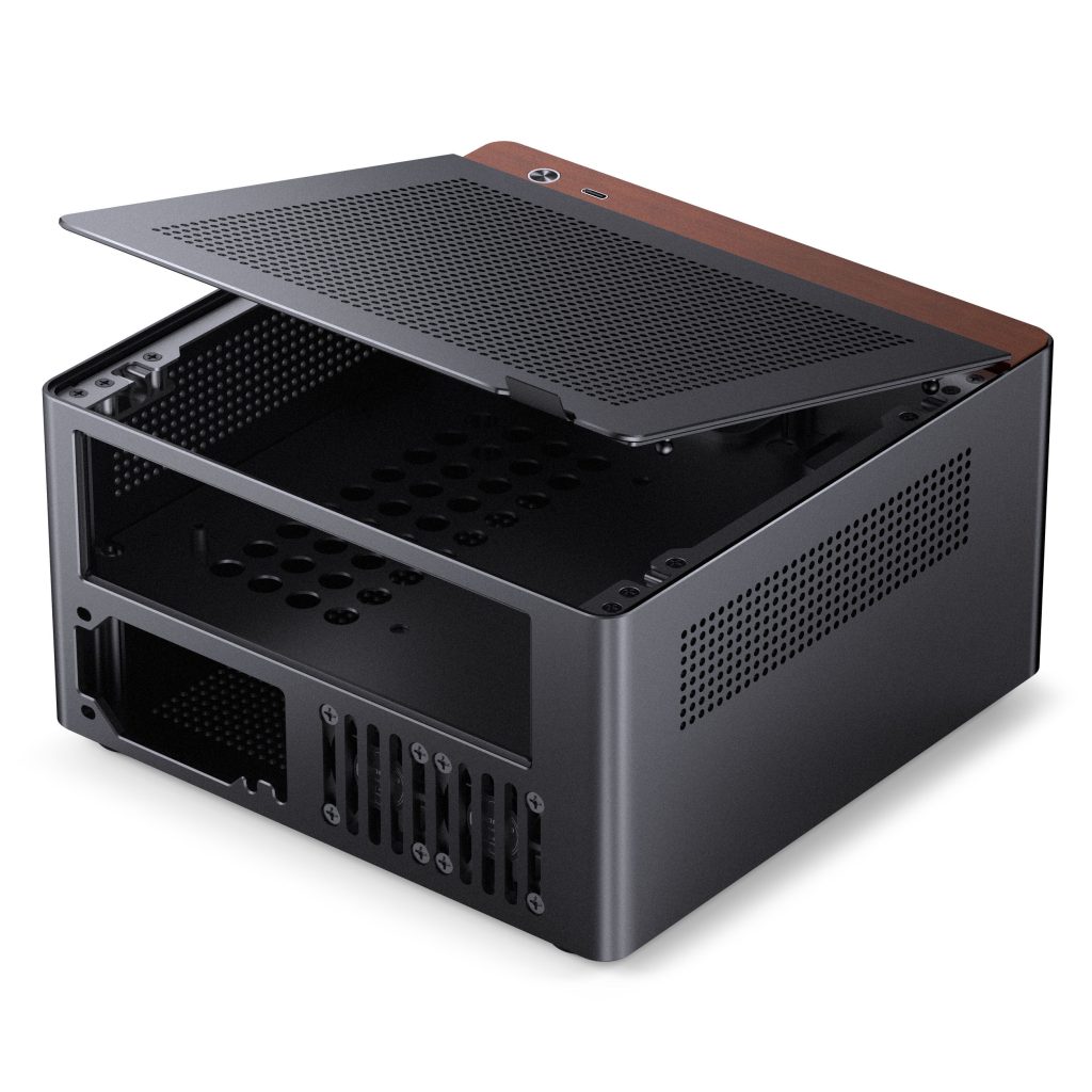 Jonsbo N10 PC Case, Mini-Tower, Mini-ITX - Black