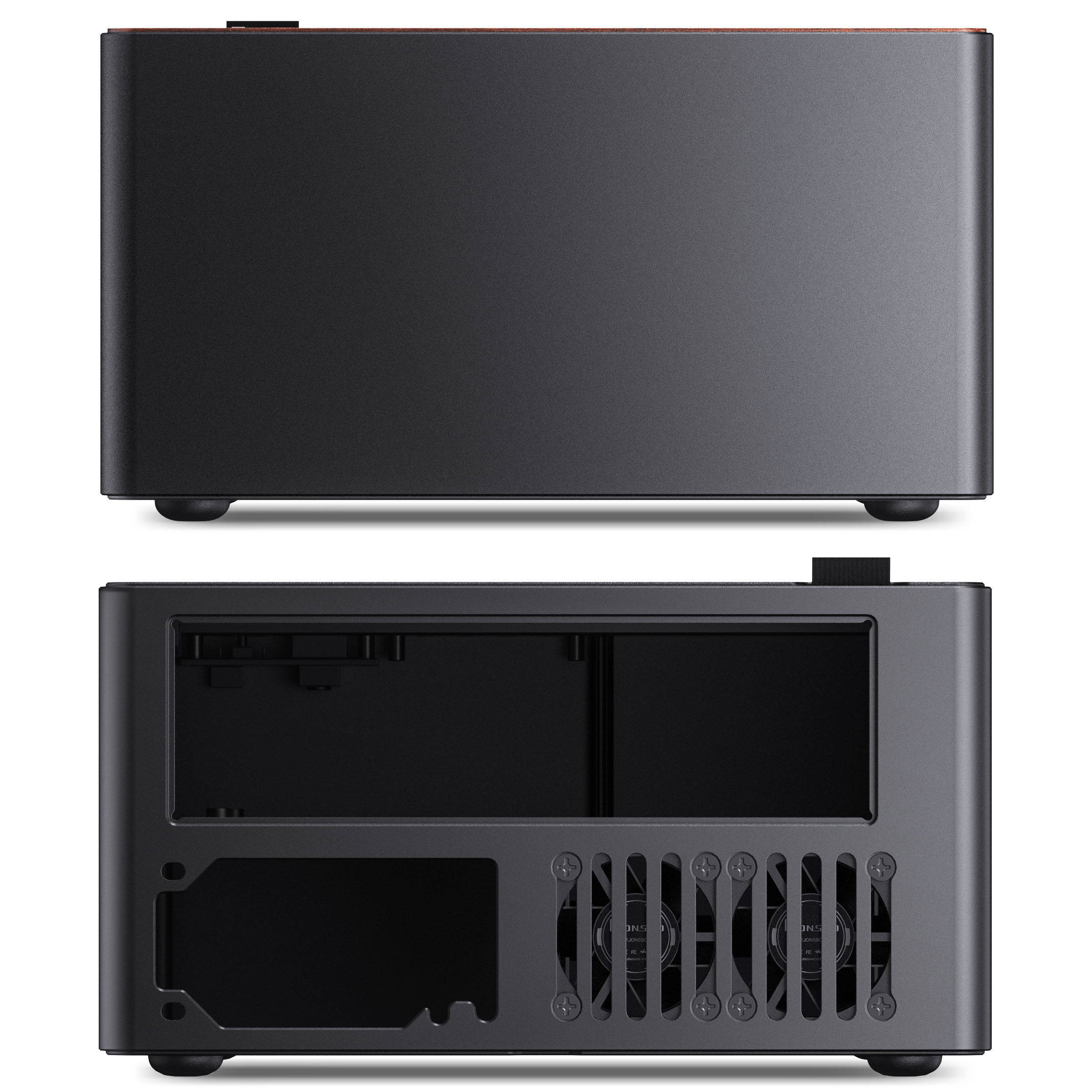 Jonsbo N10 PC Case, Mini-Tower, Mini-ITX - Black