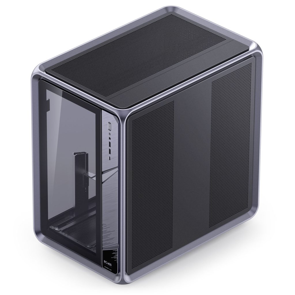 Jonsplus (Jonsbo) BO400 PC Case, Midi-Tower, ATX, Tempered Glass - Black