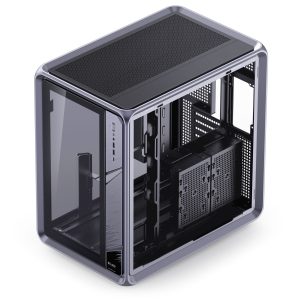 Jonsplus (Jonsbo) BO400 PC Case, Midi-Tower, ATX, Tempered Glass - Black