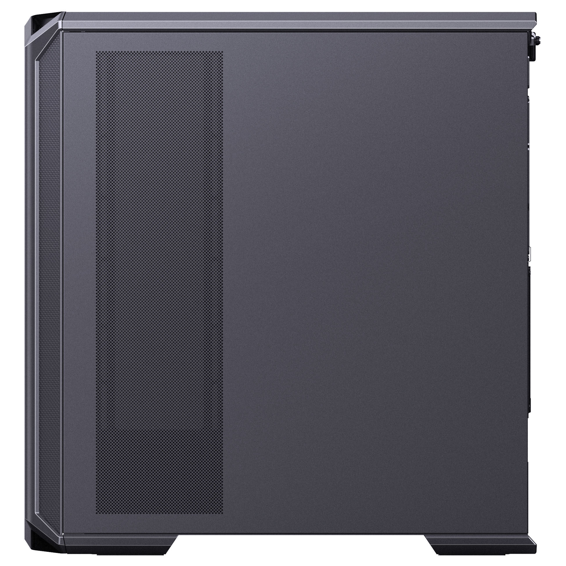 Jonsplus (Jonsbo) D400 PC Case, Midi Tower, ATX, Tempered Glass - Black
