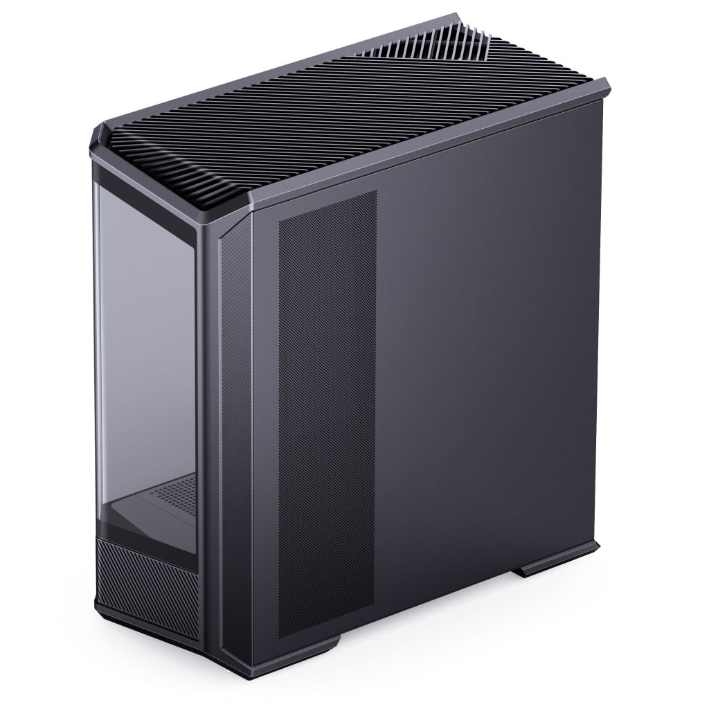 Jonsplus (Jonsbo) D400 PC Case, Midi Tower, ATX, Tempered Glass - Black