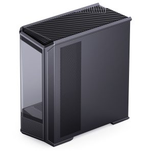Jonsplus (Jonsbo) D400 PC Case, Midi Tower, ATX, Tempered Glass - Black