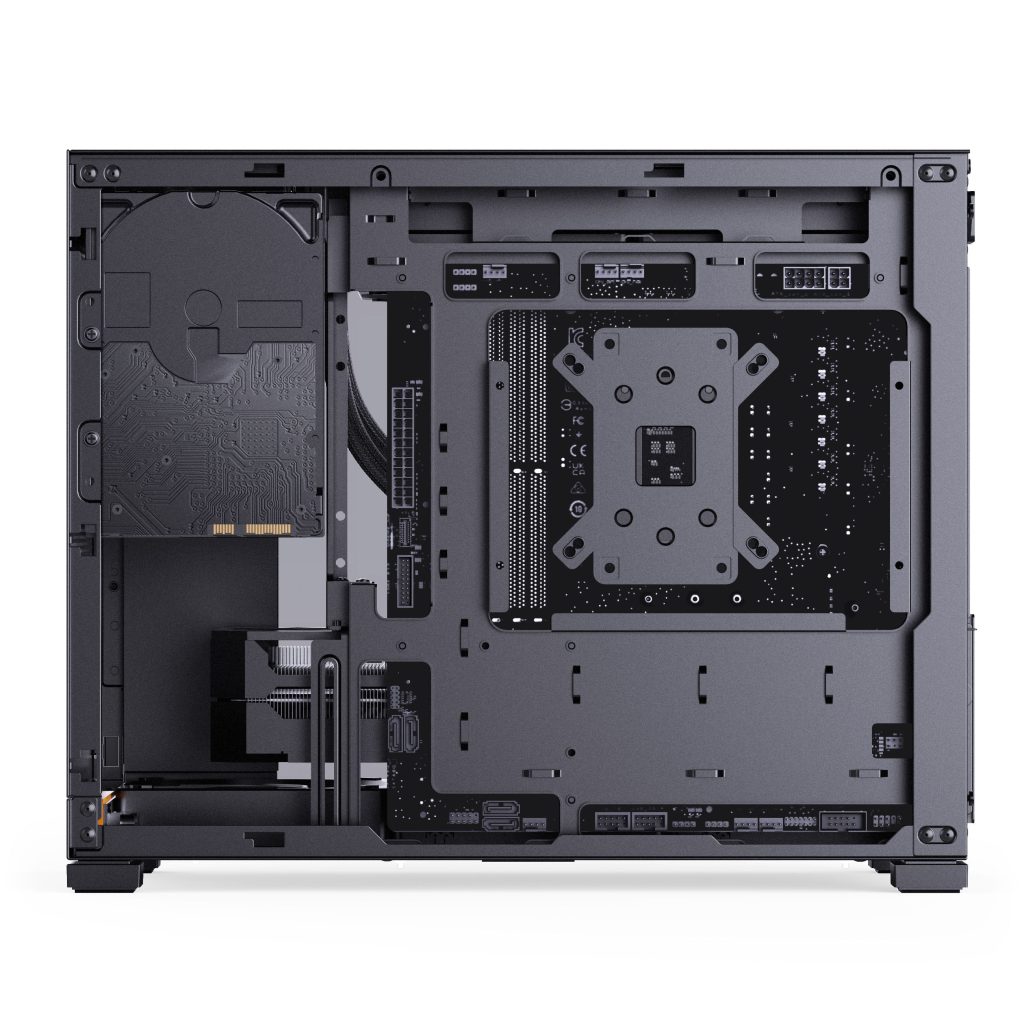 Jonsbo D32 STD Black PC case, mini case, mATX, tempered glass - black