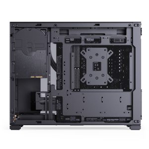 Jonsbo D32 STD Black PC case, mini case, mATX, tempered glass - black