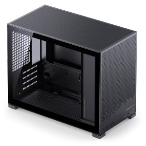 Jonsbo D32 STD Black PC case, mini case, mATX, tempered glass - black