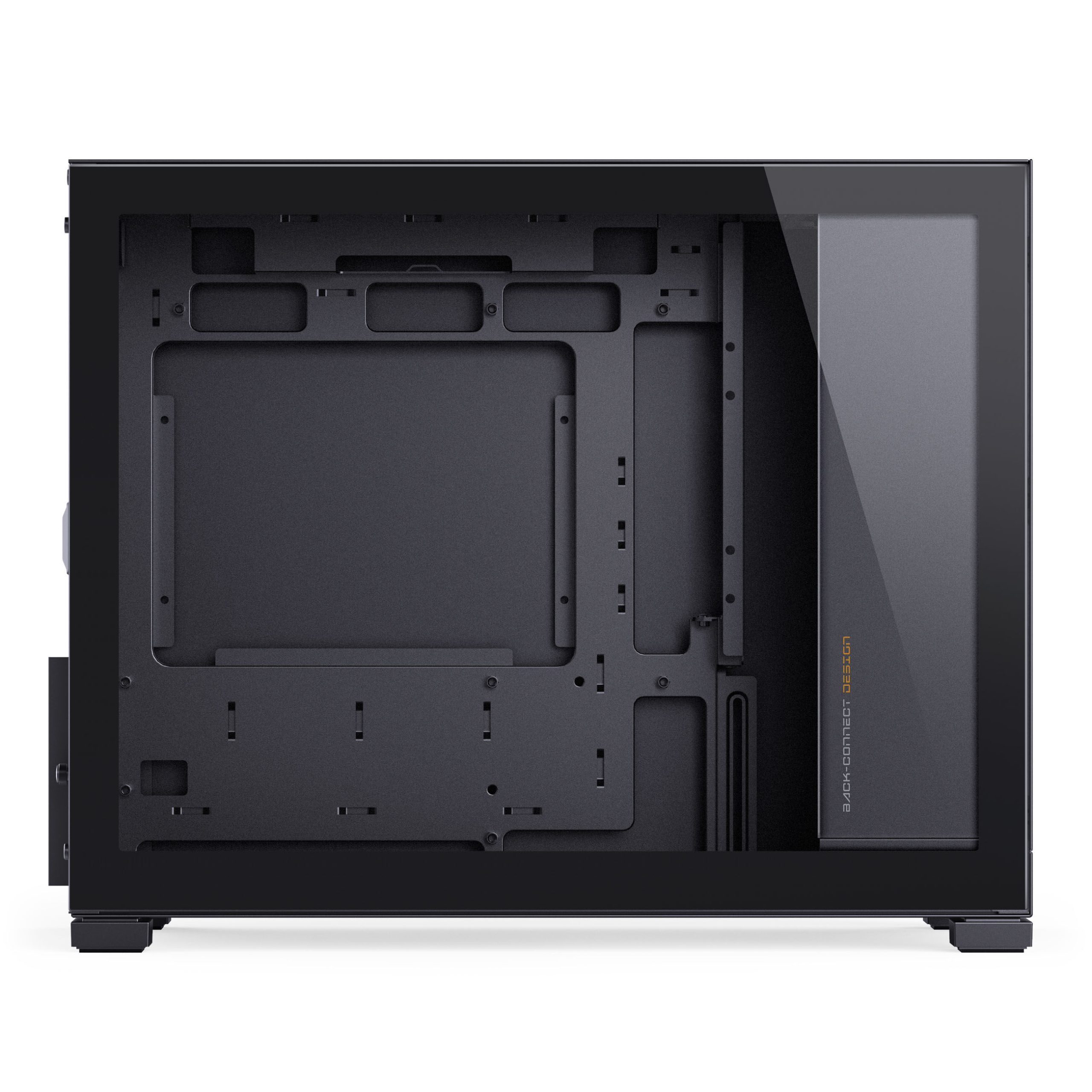 Jonsbo D32 STD Black PC case, mini case, mATX, tempered glass - black