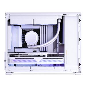 Jonsbo D32 STD White PC Case, Mini Case, mATX, Tempered Glass - White