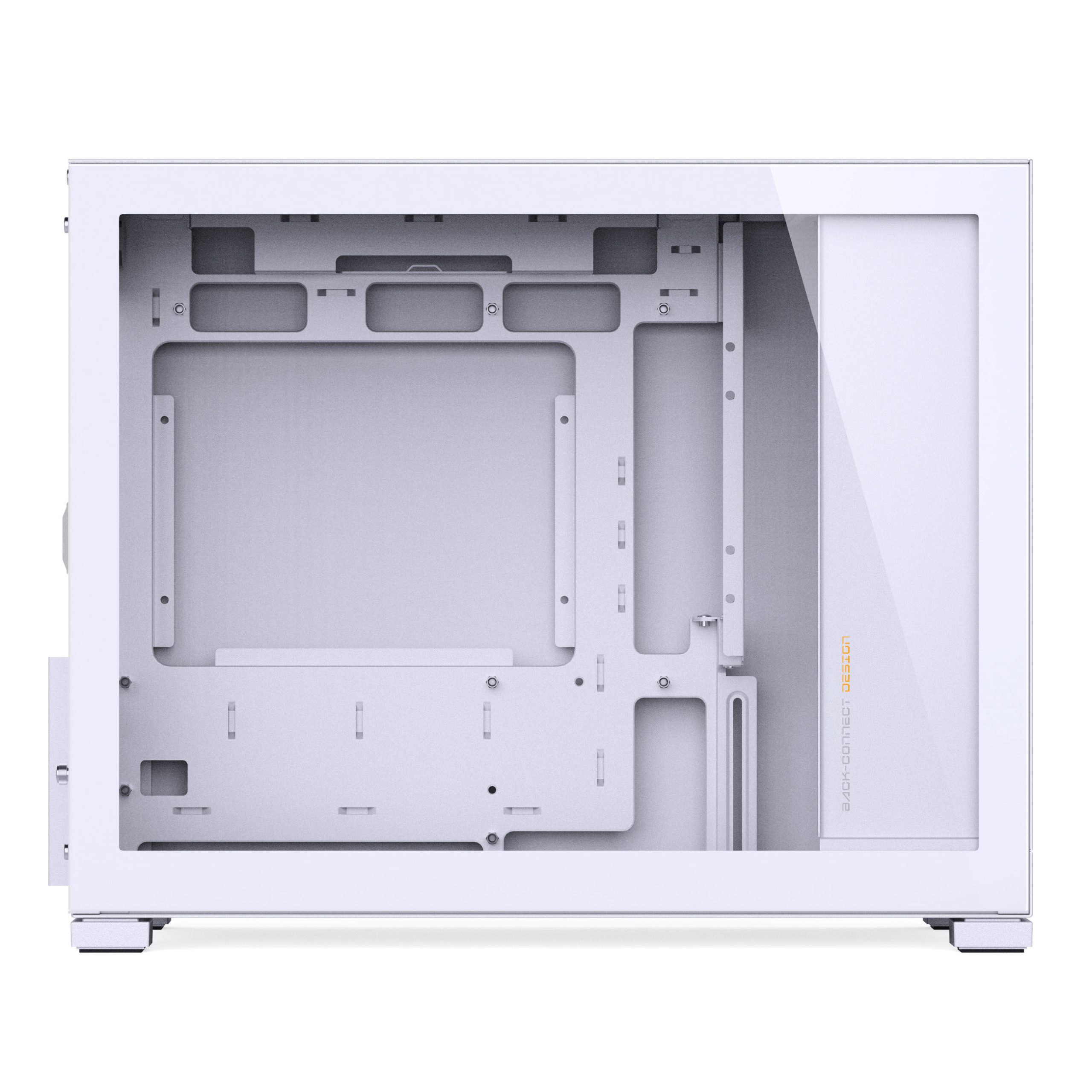 Jonsbo D32 STD White PC Case, Mini Case, mATX, Tempered Glass - White