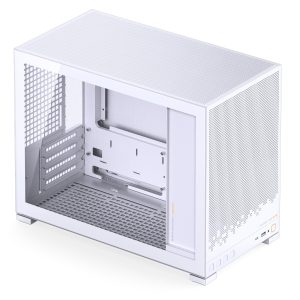 Jonsbo D32 STD White PC Case, Mini Case, mATX, Tempered Glass - White