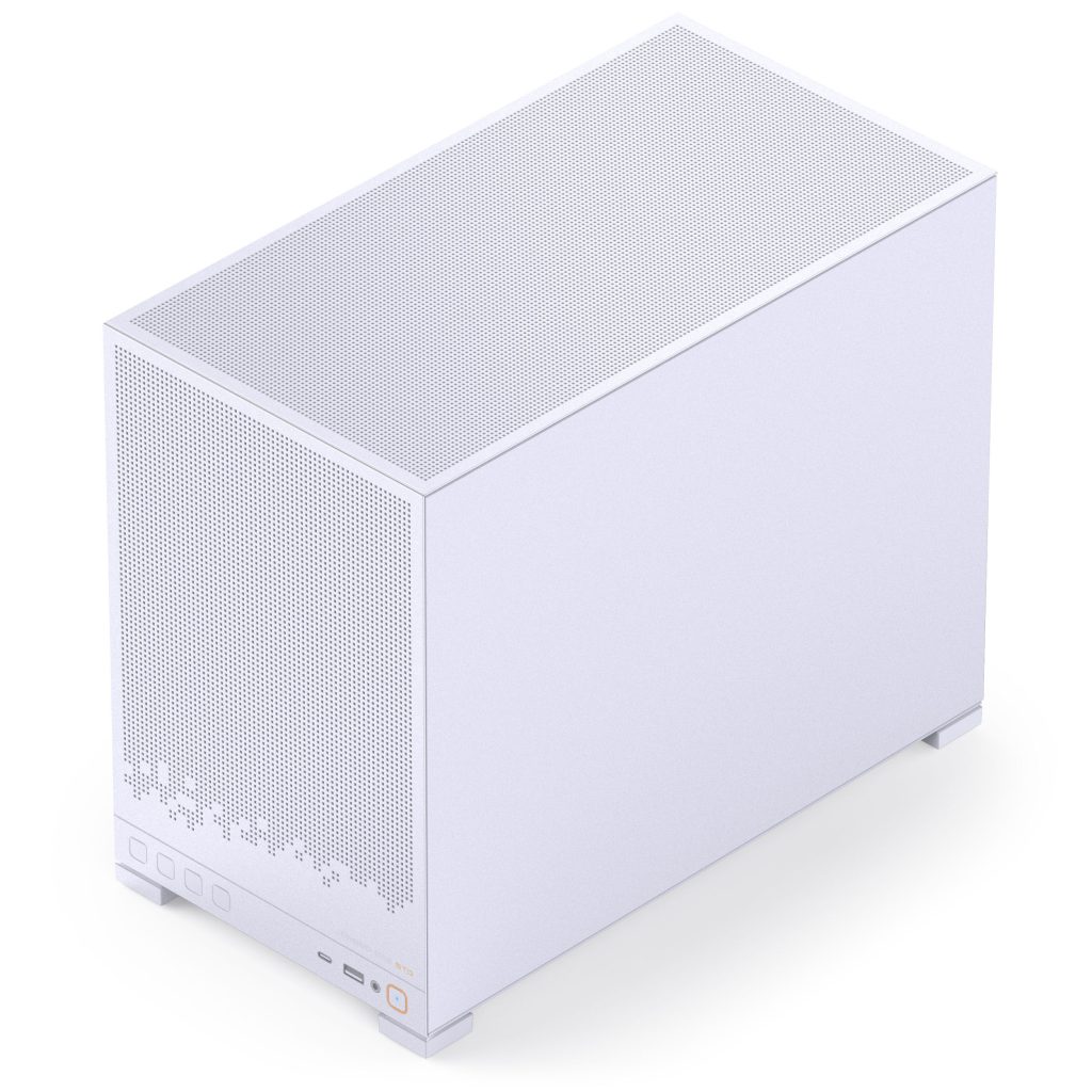 Jonsbo D32 STD White PC Case, Mini Case, mATX, Tempered Glass - White