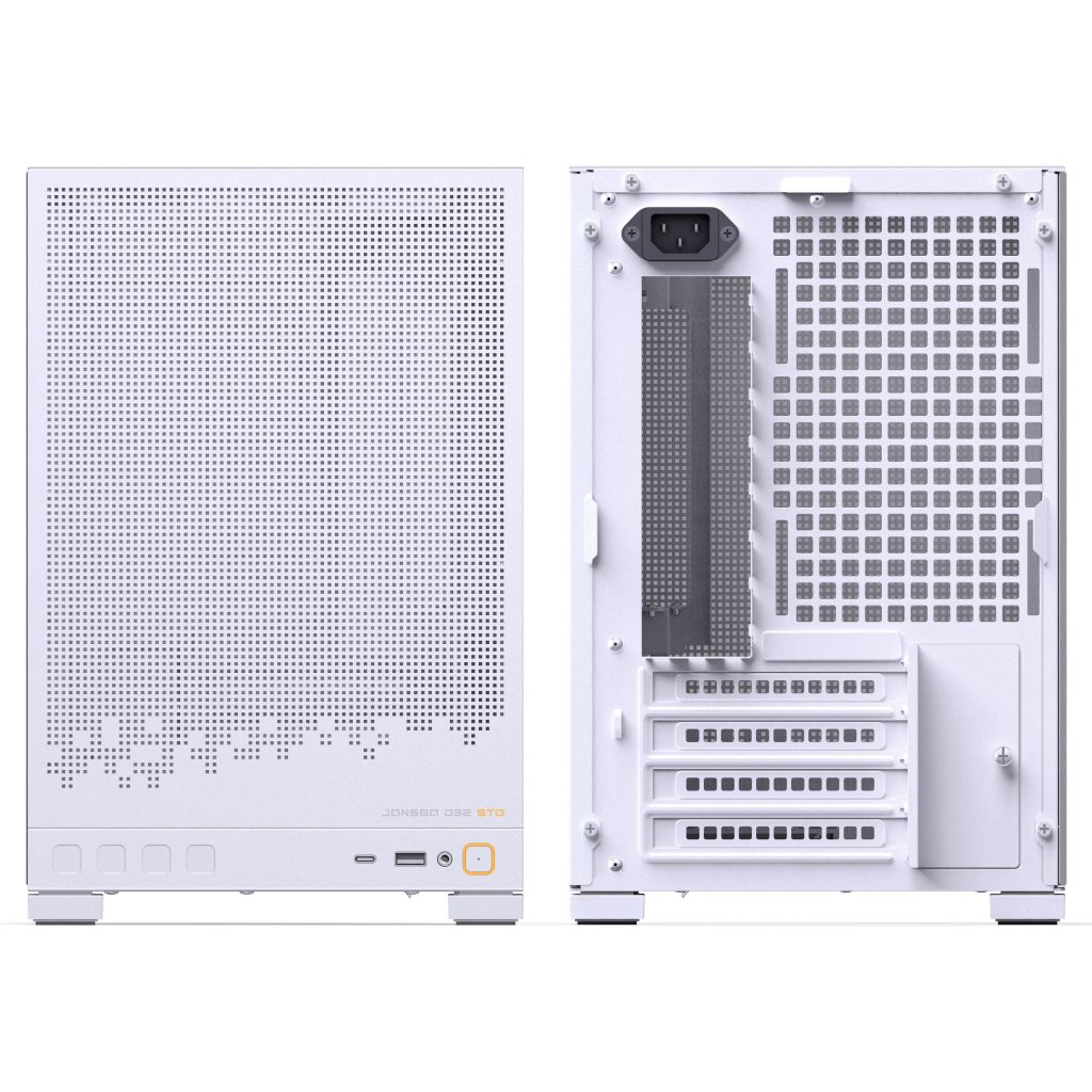 Jonsbo D32 STD White PC Case, Mini Case, mATX, Tempered Glass - White