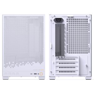 Jonsbo D32 STD White PC Case, Mini Case, mATX, Tempered Glass - White