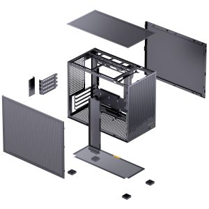 Jonsbo D32 STD Mesh PC Case, Mini Case, mATX - Black