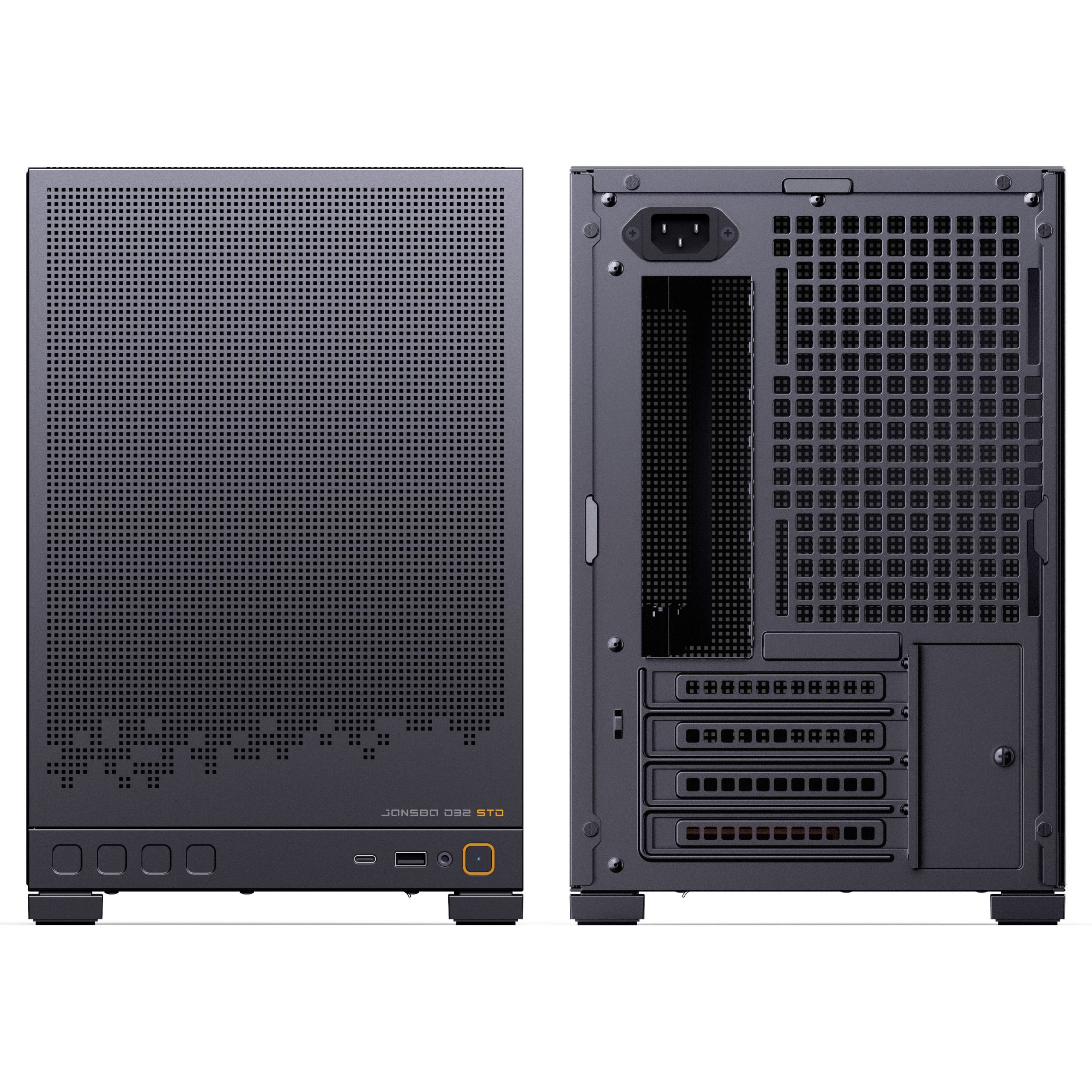 Jonsbo D32 STD Mesh PC Case, Mini Case, mATX - Black