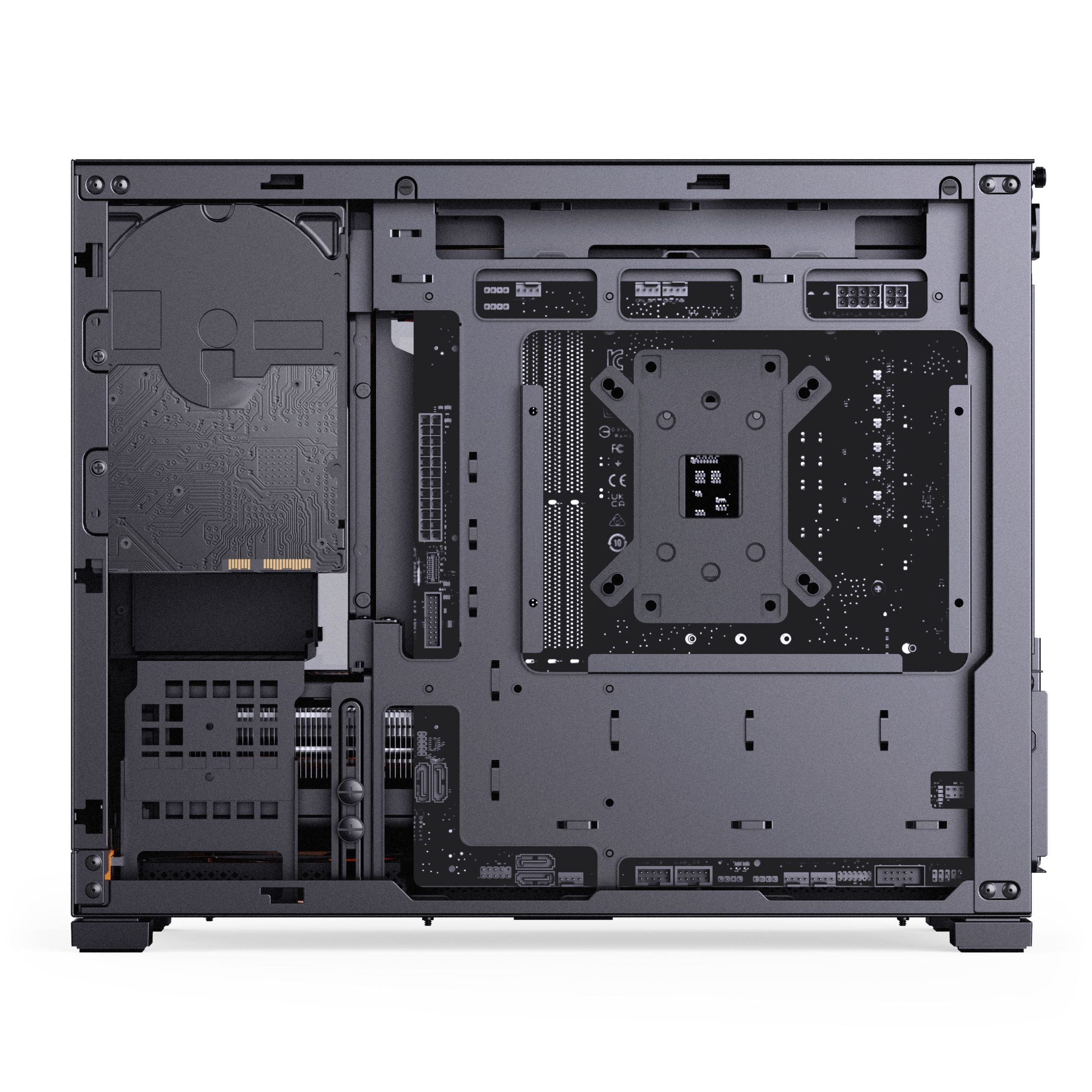 Jonsbo D32 PRO Black PC Case, Mini Case, mATX, Tempered Glass - Black