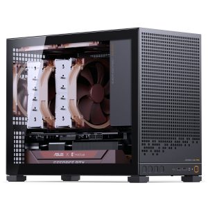 Jonsbo D32 PRO Black PC Case, Mini Case, mATX, Tempered Glass - Black