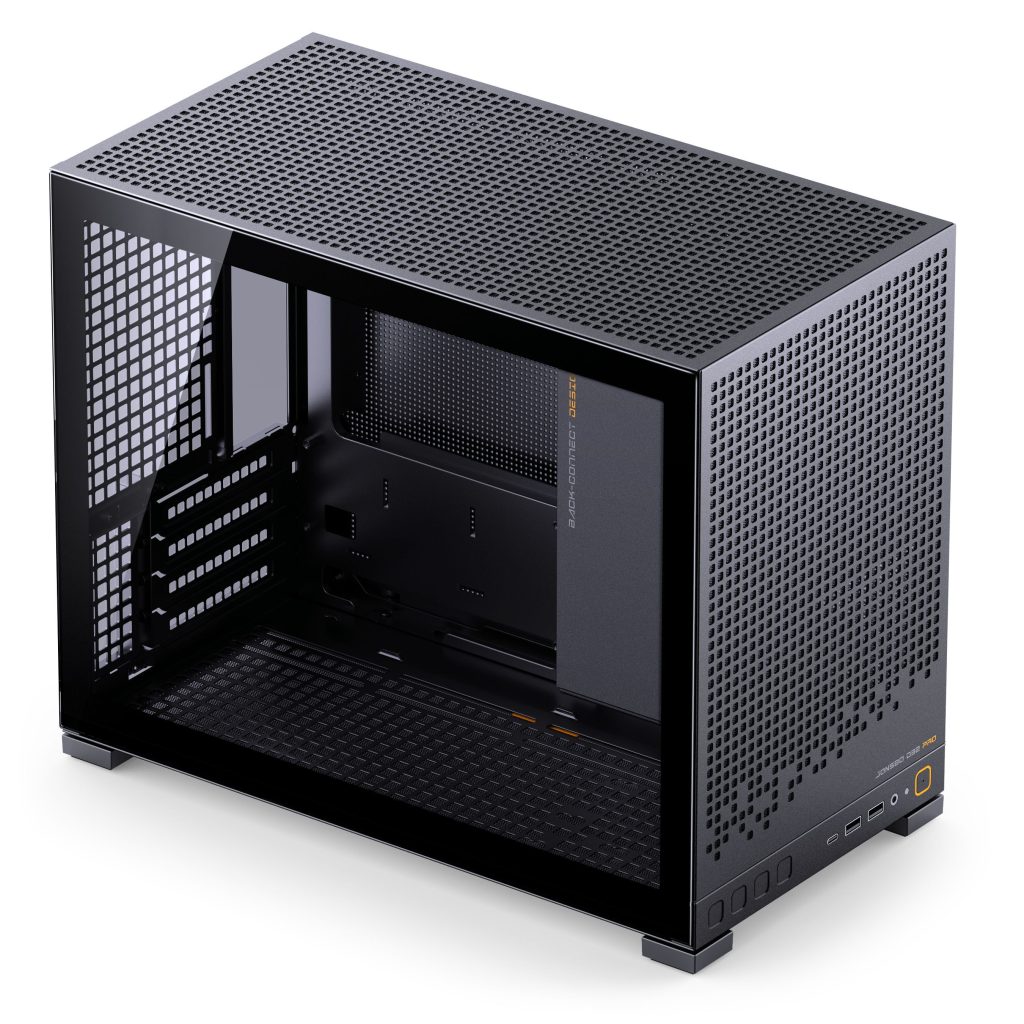 Jonsbo D32 PRO Black PC Case, Mini Case, mATX, Tempered Glass - Black