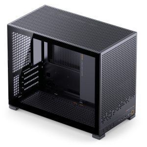 Jonsbo D32 PRO Black PC Case, Mini Case, mATX, Tempered Glass - Black