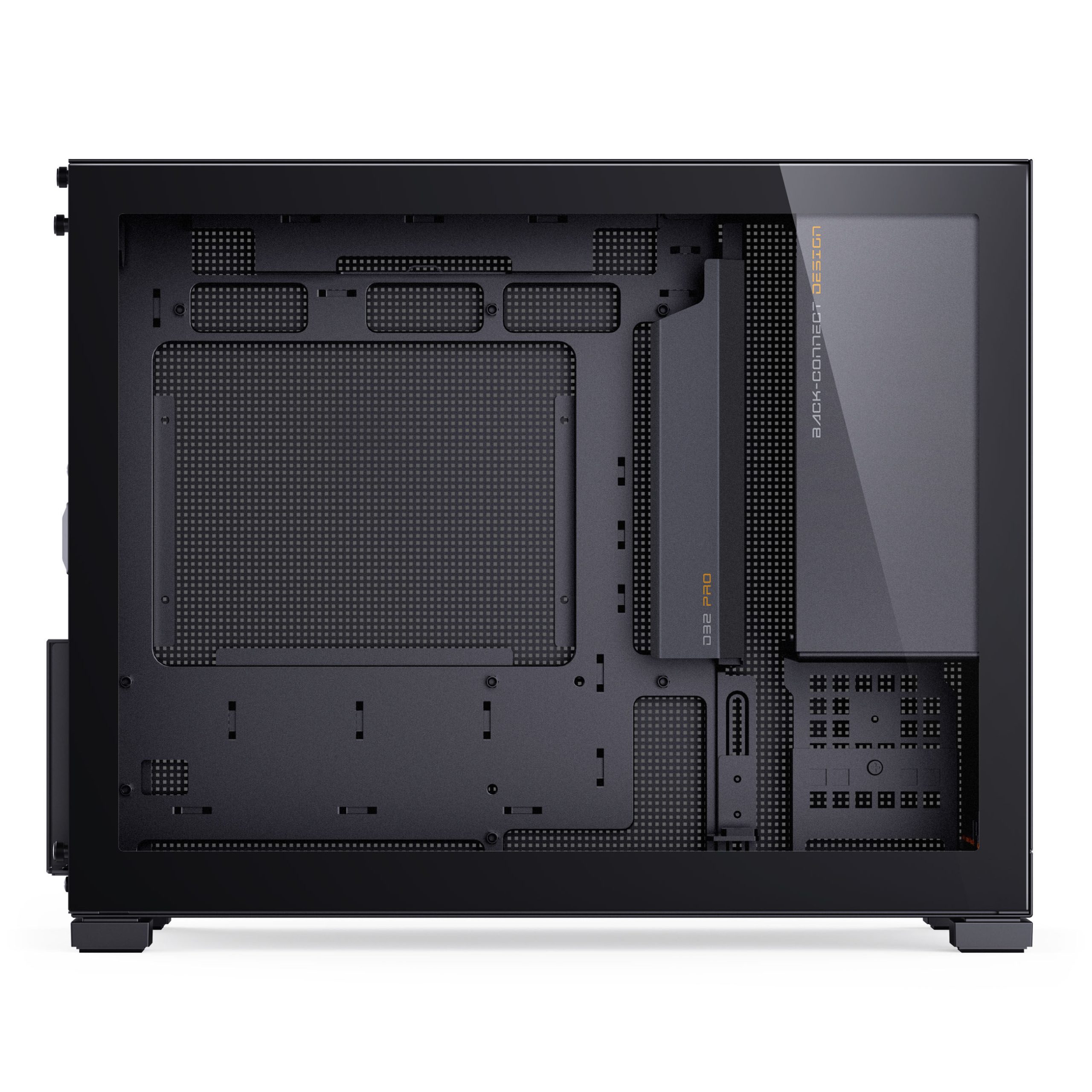 Jonsbo D32 PRO Black PC Case, Mini Case, mATX, Tempered Glass - Black