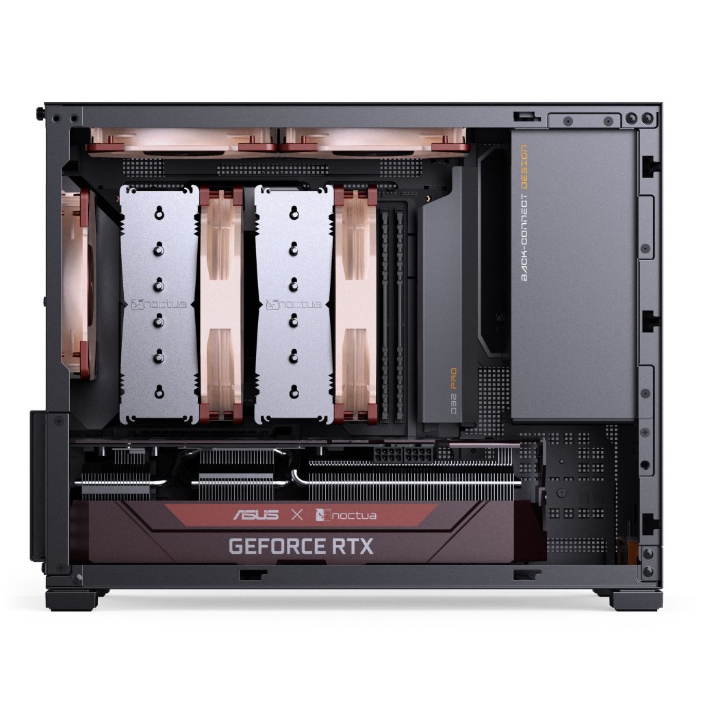 Jonsbo D32 PRO Black PC Case, Mini Case, mATX, Tempered Glass