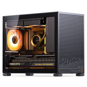 Jonsbo D32 PRO Black PC Case, Mini Case, mATX, Tempered Glass - Black