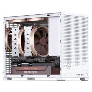 Jonsbo D32 PRO White PC Case, Mini Case, mATX, Tempered Glass - White