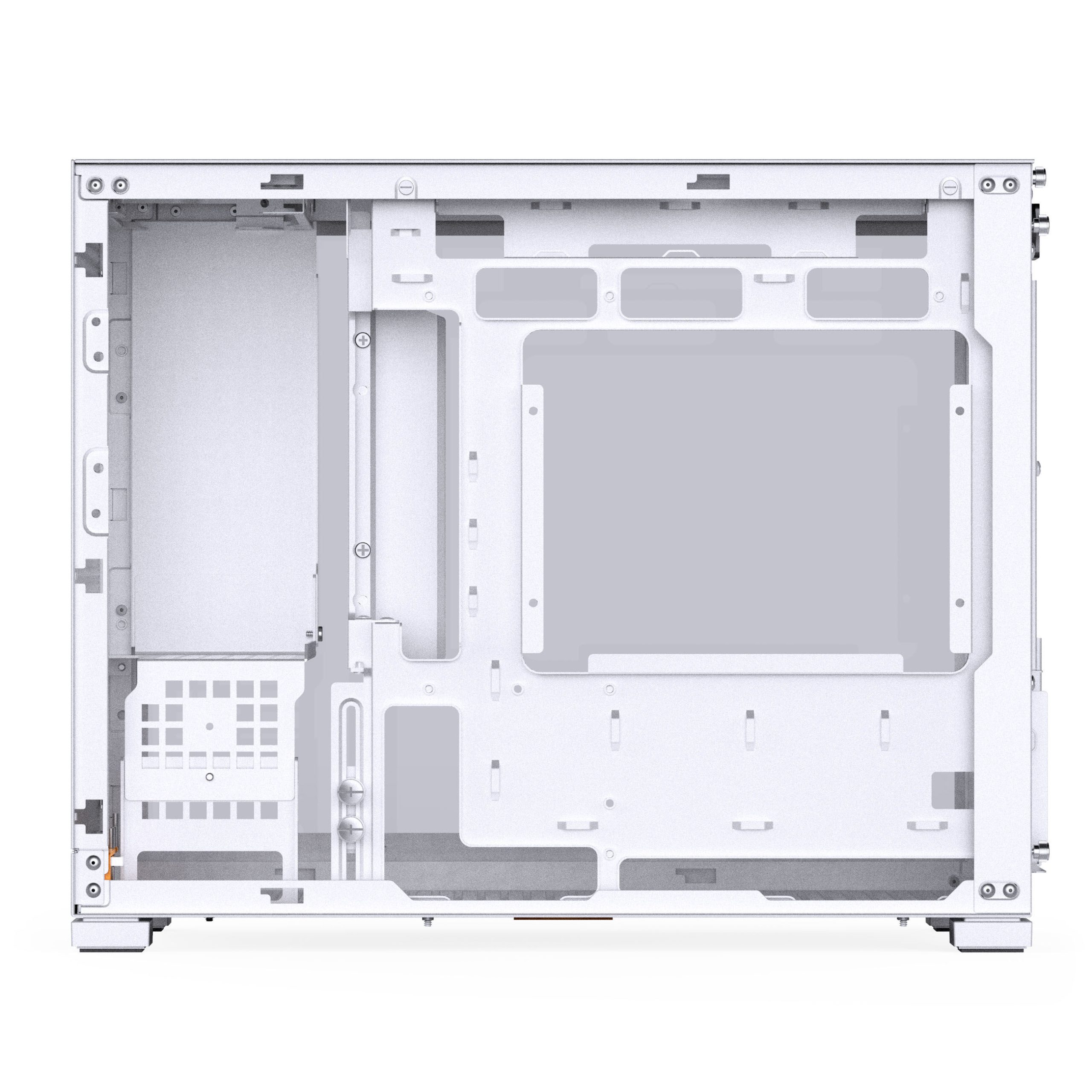 Jonsbo D32 PRO White PC Case, Mini Case, mATX, Tempered Glass - White