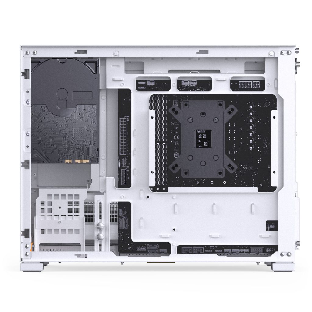 Jonsbo D32 PRO White PC Case, Mini Case, mATX, Tempered Glass - White