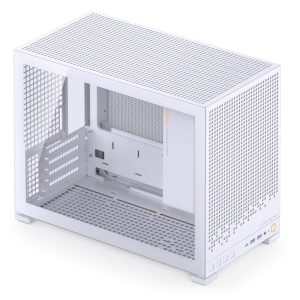 Jonsbo D32 PRO White PC Case, Mini Case, mATX, Tempered Glass - White