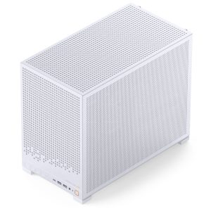 Jonsbo D32 PRO White PC Case, Mini Case, mATX, Tempered Glass - White
