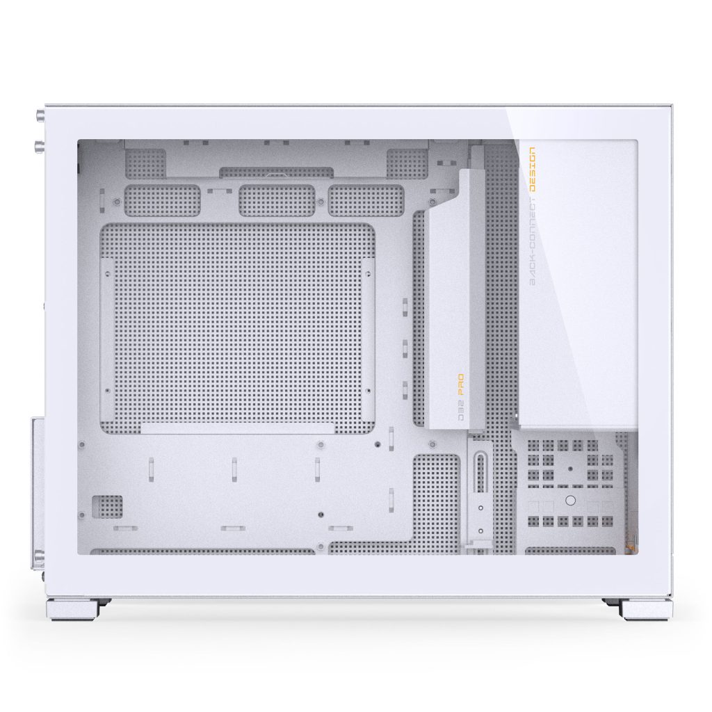 Jonsbo D32 PRO White PC Case, Mini Case, mATX, Tempered Glass - White