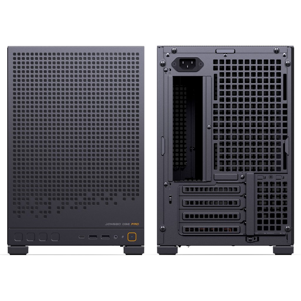 Jonsbo D32 PRO Mesh PC Case, Mini Case, mATX - Black
