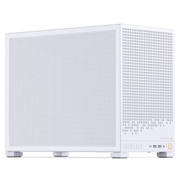 Jonsbo D32 PRO Mesh PC Case, Mini Case, mATX – White