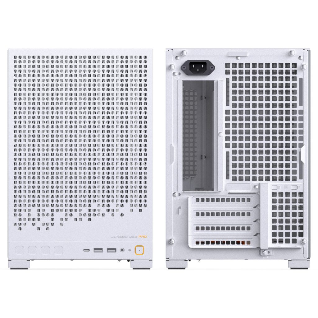 Jonsbo D32 PRO Mesh PC Case, Mini Case, mATX - White