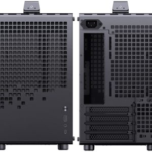 Jonsplus (Jonsbo) Z20 Mesh PC Case, Mini Tower, Micro-ATX, with Carrying Handle - Black