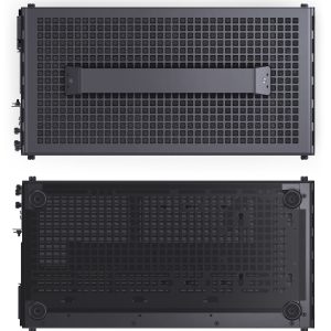Jonsplus (Jonsbo) Z20 Mesh PC Case, Mini Tower, Micro-ATX, with Carrying Handle - Black