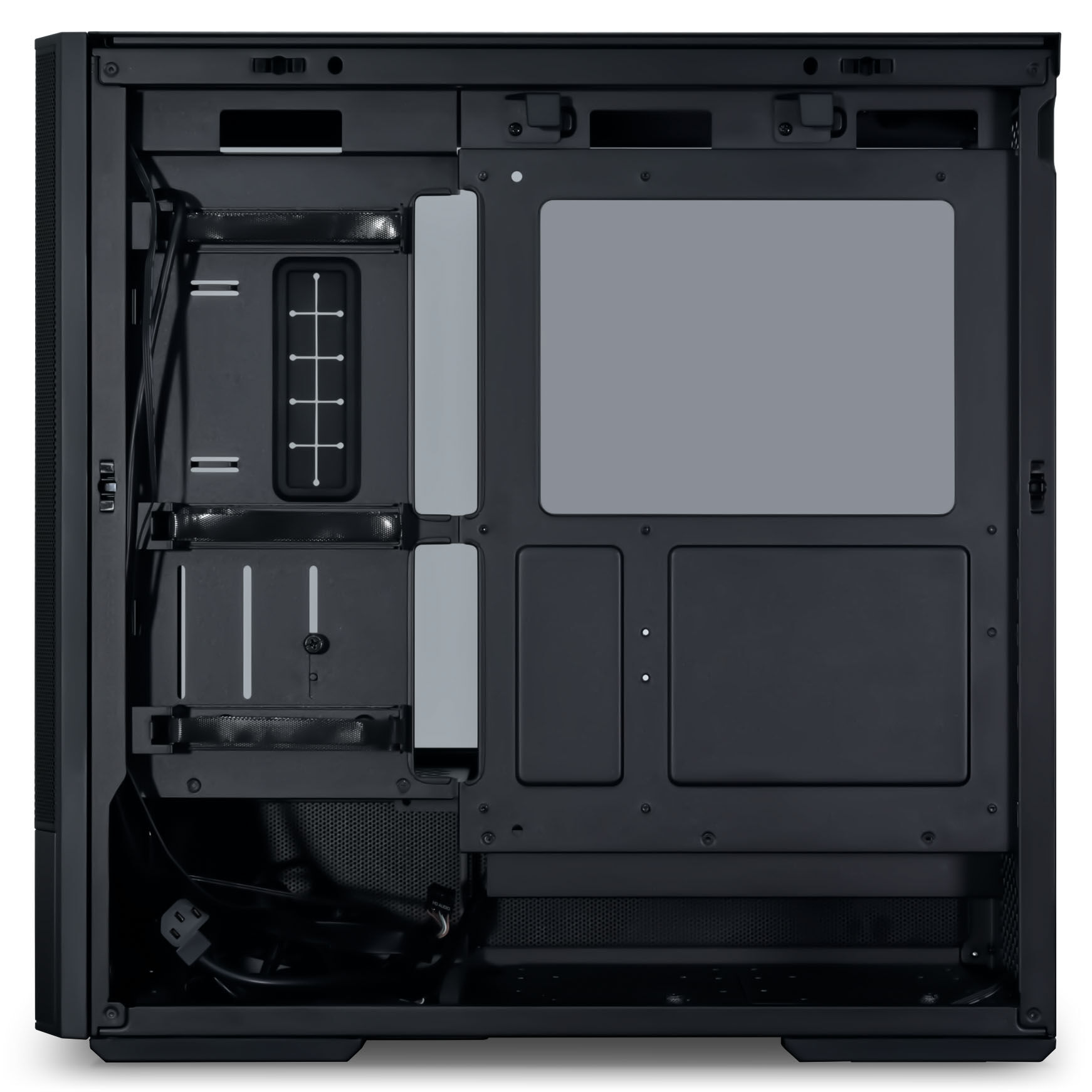 Lian Li LANCOOL 207 Digital PC Case, Midi-Tower, ATX, Tempered Glass - Black
