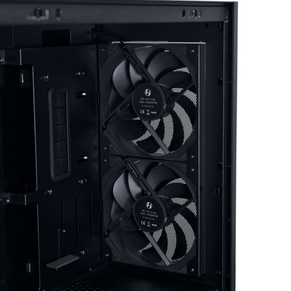 Lian Li LANCOOL 207 Digital PC Case, Midi-Tower, ATX, Tempered Glass - Black