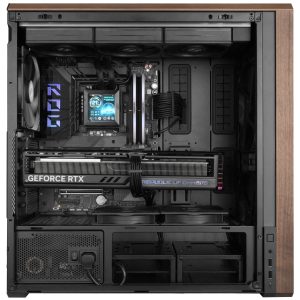 Lian Li Lancool 217 PC Case, Midi-Tower, ATX, Tempered Glass - Black : image 9