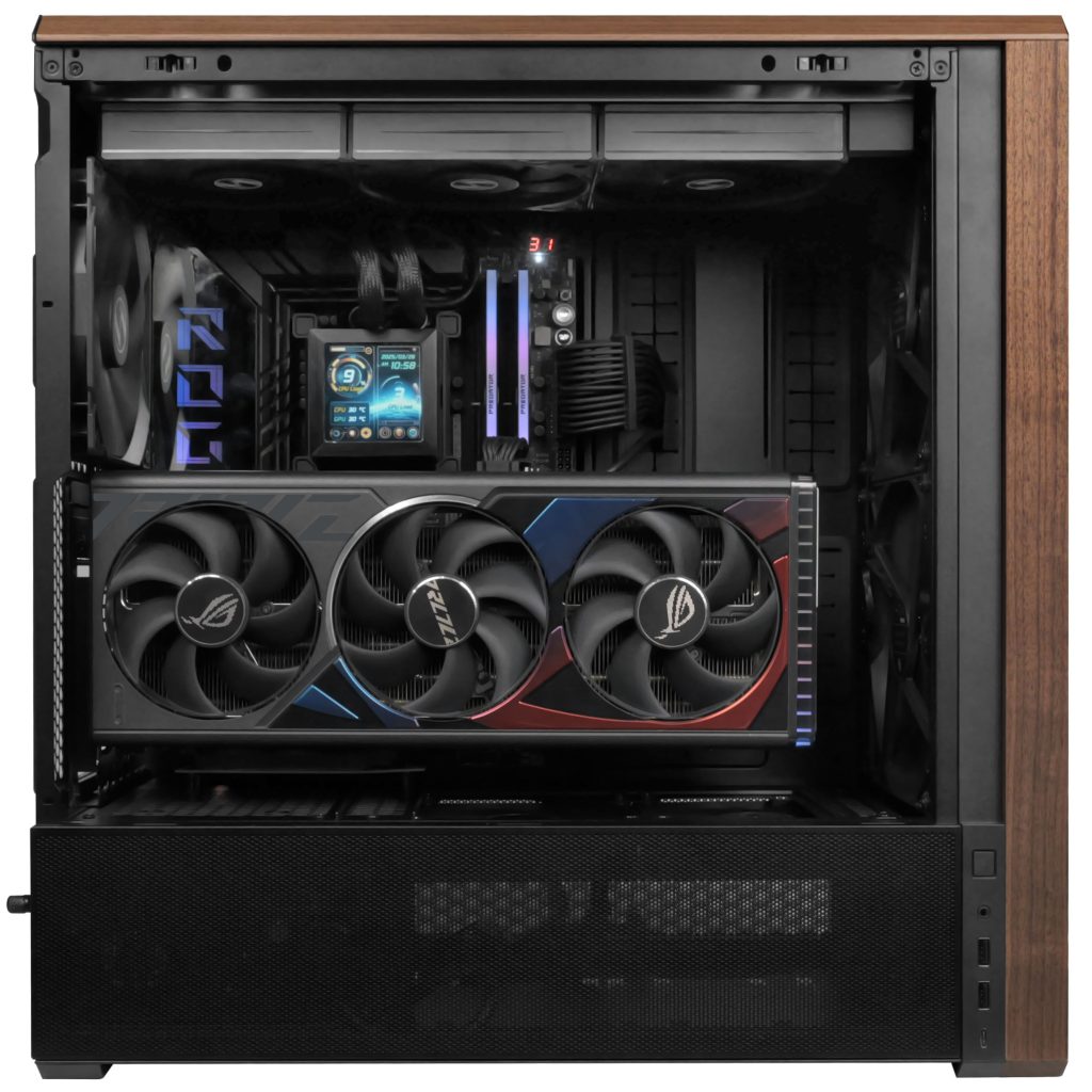 Lian Li Lancool 217 PC Case, Midi-Tower, ATX, Tempered Glass - Black : image 10